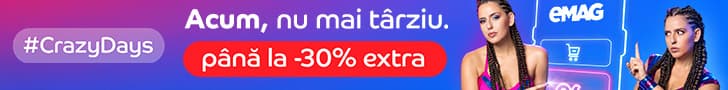 eMAG Crazy Days: până la -30% extra