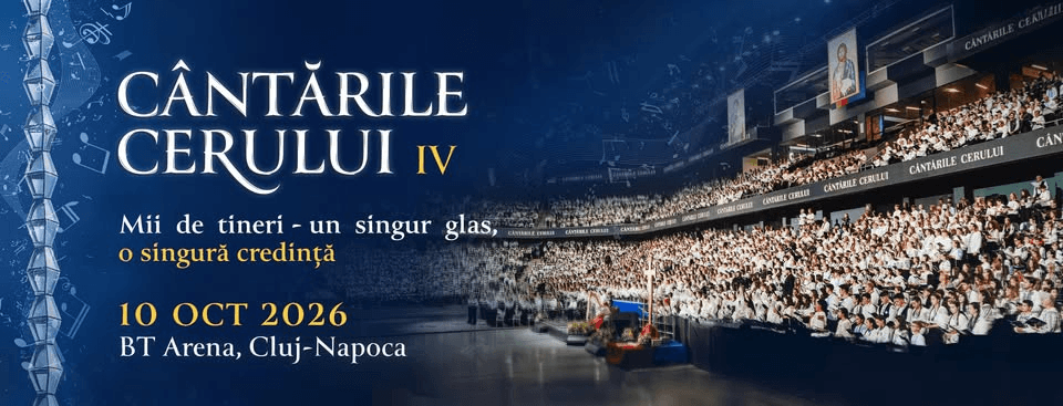 Cântările Cerului 2026 - 10.Oct.2026 - BT Arena - Cluj-Napoca