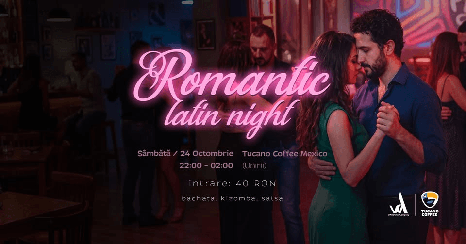 Romantic Latin Night | Dance Party | 24 octombrie