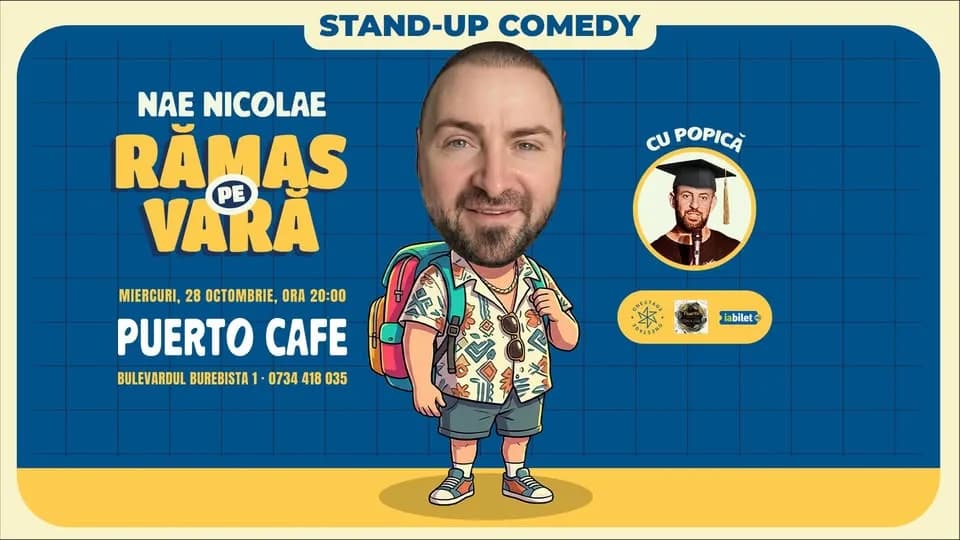 Ramas pe vara – stand-up cu Nae Nicolae si Popica