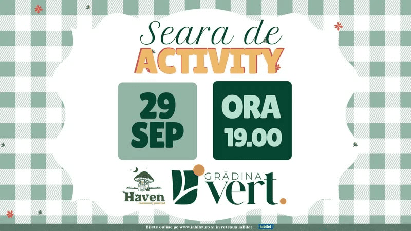 Iași: Seara de Activity@Vert