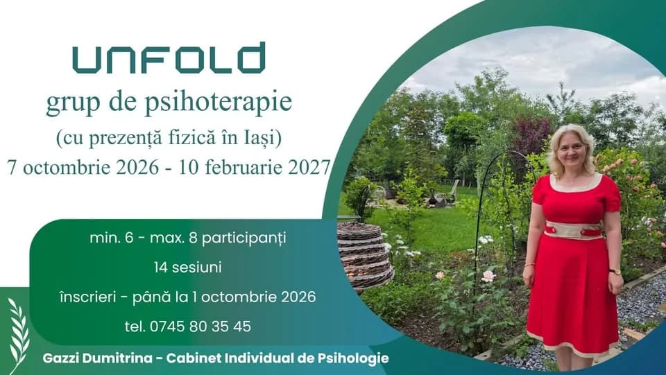Unfold - Groupe de psychothérapie relationnelle Iași