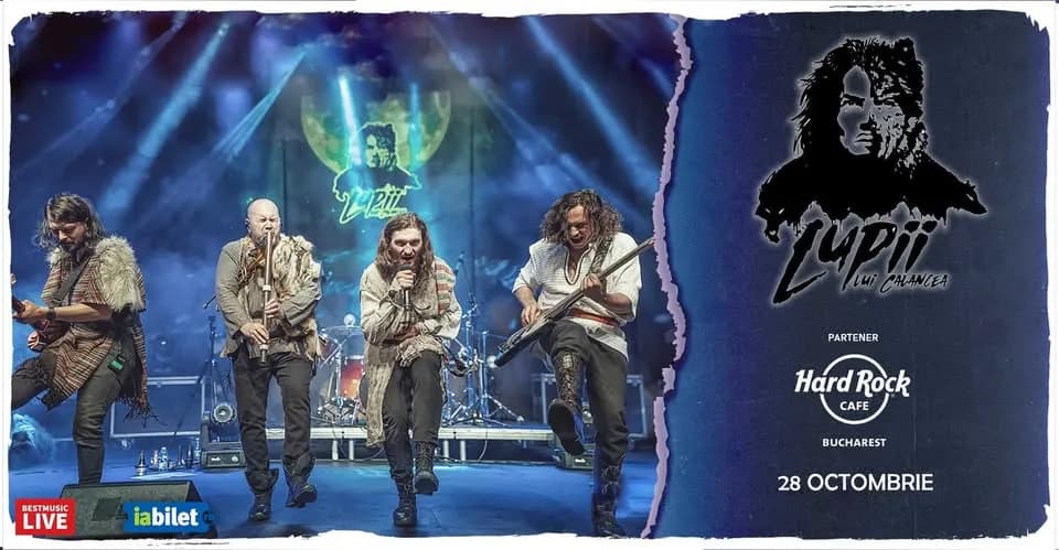 Concert Lupii lui Calancea la Hard Rock Cafe