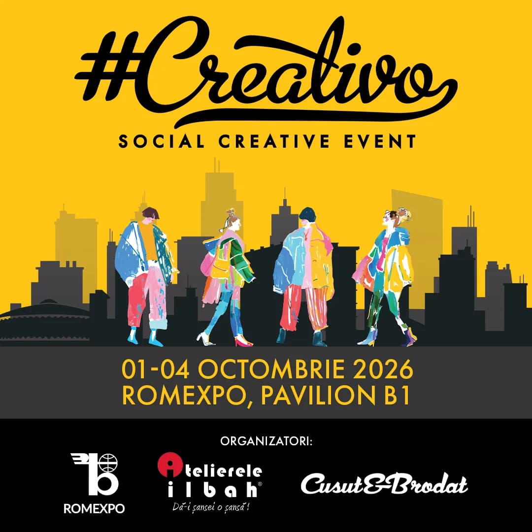 Creativo- Social Creative Event, 1-4 Octombrie