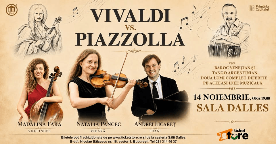 VIVALDI vs PIAZZOLLA - Sala Dalles