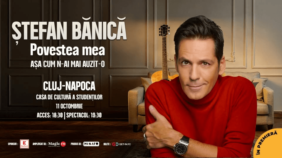Ștefan Bănică - Povestea mea (În premieră) - CLUJ-NAPOCA