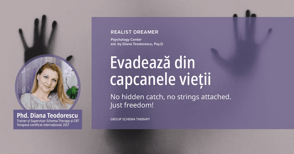 Evadeaza din capcanele vietii- Program de terapie de Grup