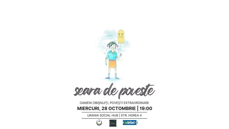 Cluj: Seara de Poveste - Eveniment de storytelling