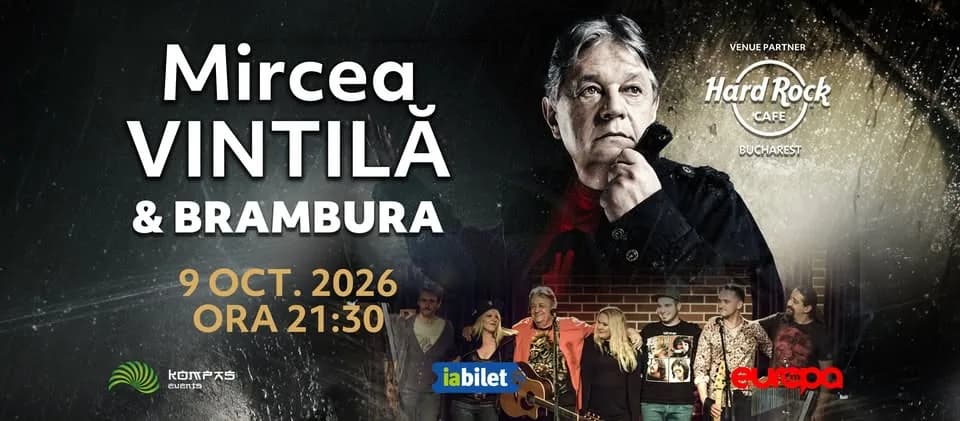 Mircea Vintilă & Brambura - Concert la Hard Rock Cafe