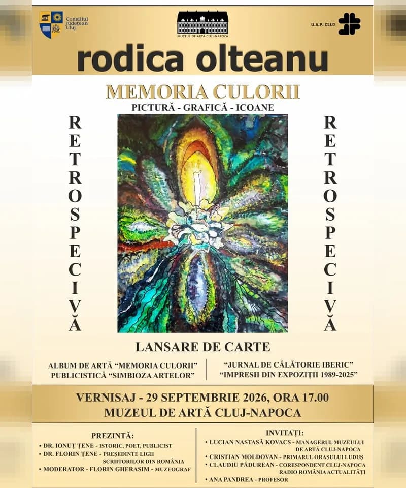 MEMORIA CULORII. Exposition rétrospective Rodica OLTEANU