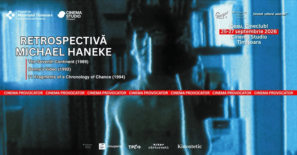 Retrospectivă Haneke la Ceau, Cineclub! şi Zilele Culturii Austriece la Timişoara