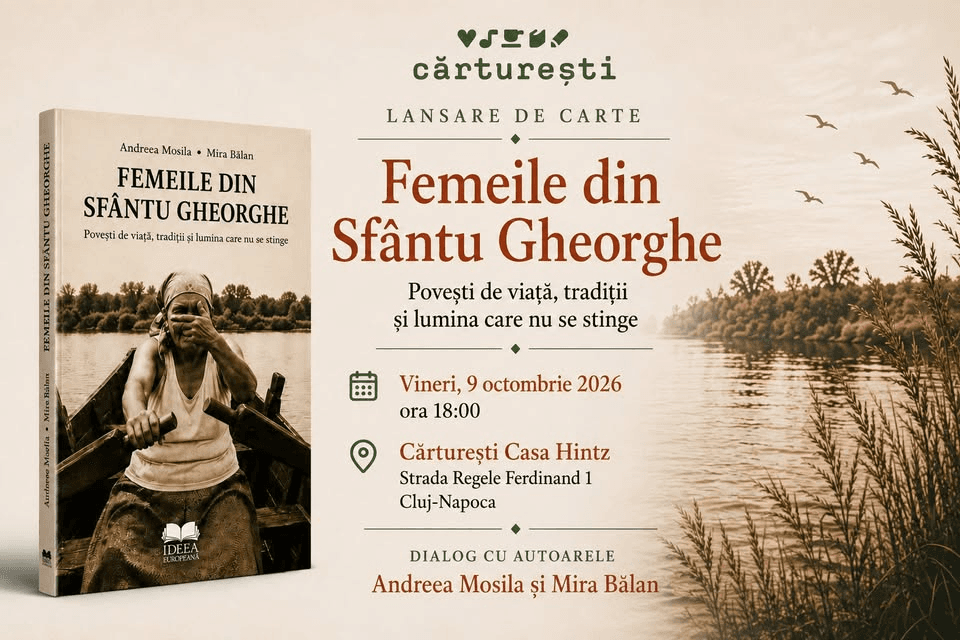 Lansare de carte | Femeile din Sfântu Gheorghe | Cărturești Cluj