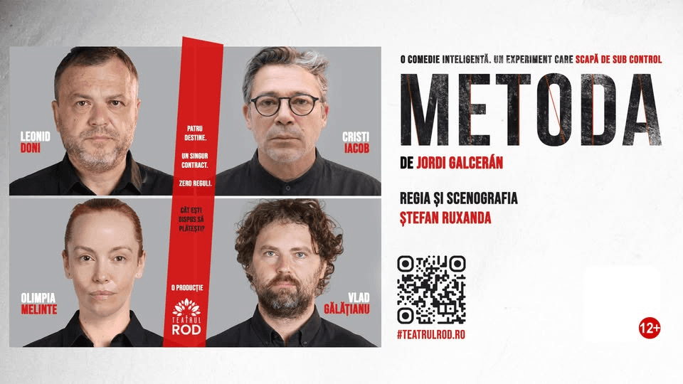 Metoda - de Jordi Galceran - PREMIERĂ la Bucuresti