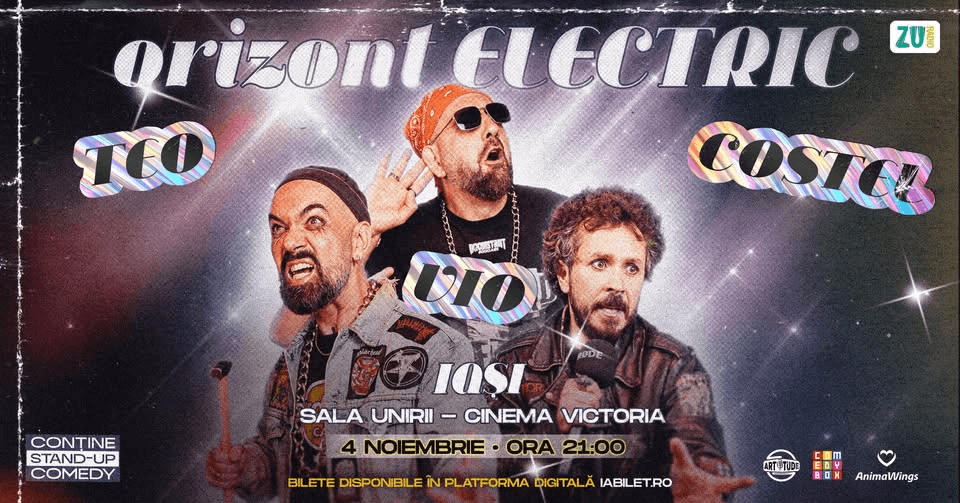 IAȘI | Teo, Vio și Costel - Orizont Electric | Stand Up Comedy Show 2