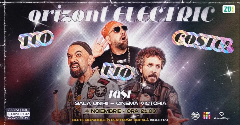 IAȘI | Teo, Vio și Costel - Orizont Electric | Stand Up Comedy Show 2