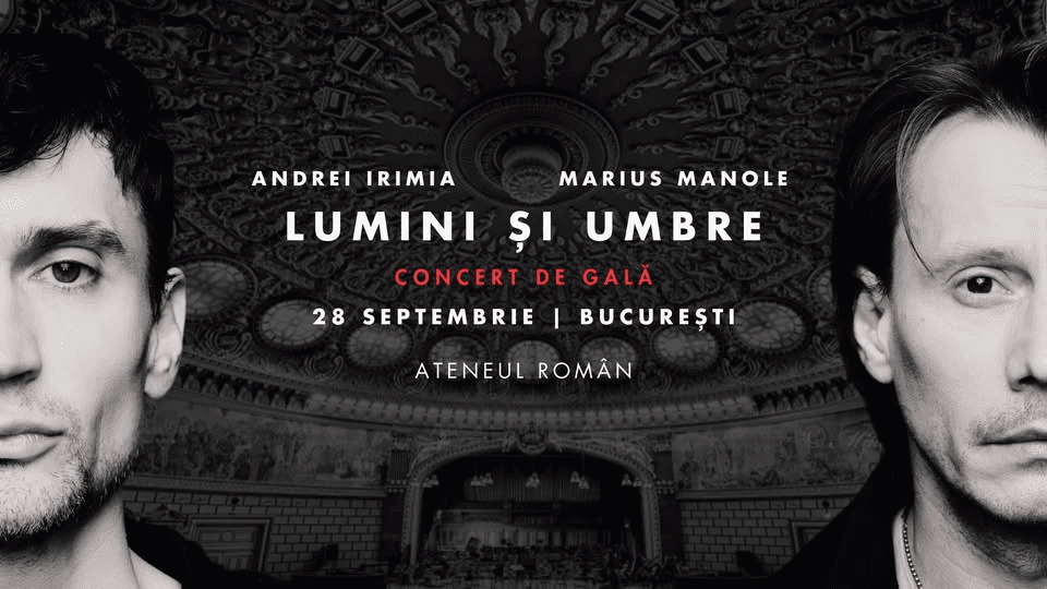 SOLD OUT | Andrei Irimia x Marius Manole - Concert de Gală la Ateneul Român