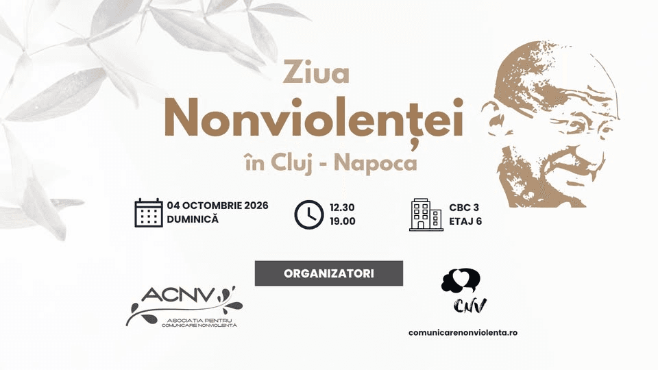 Ziua Nonviolenței în Cluj-Napoca