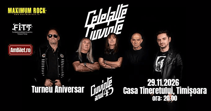 Turneu Aniversar Celelalte Cuvinte - Anul 45 - Timișoara