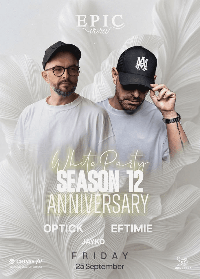 White Party. SEASON 12 ANNIVERSARY