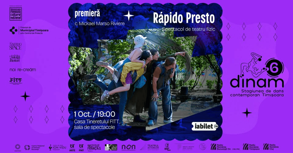 Stagiunea DINAM #6: Rápido Presto - Premieră