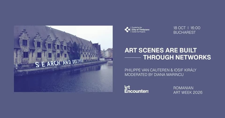 Art Scenes Are Built Through Networks