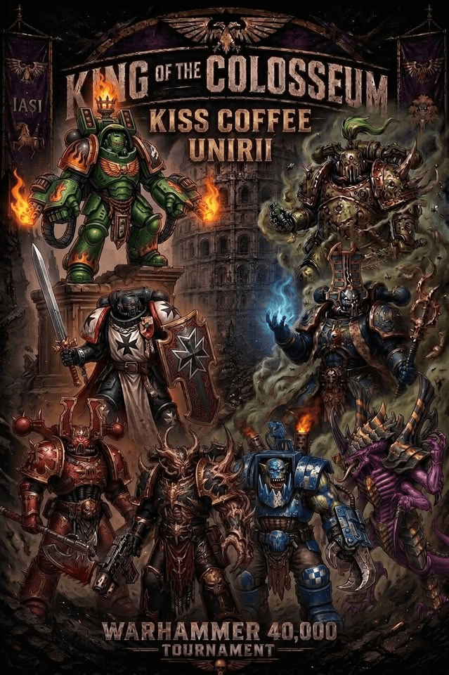 Warhammer 40 k king of the colloseum Event Day