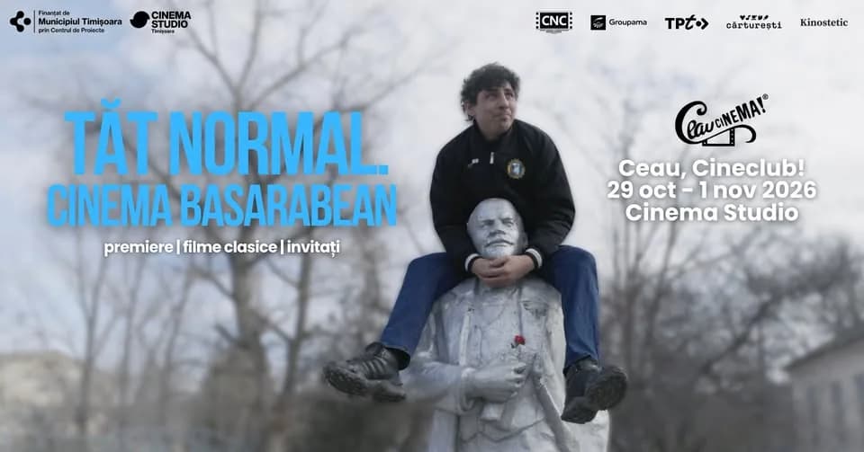 "Tăt normal". Focus cinema basarabean la Ceau, Cineclub!