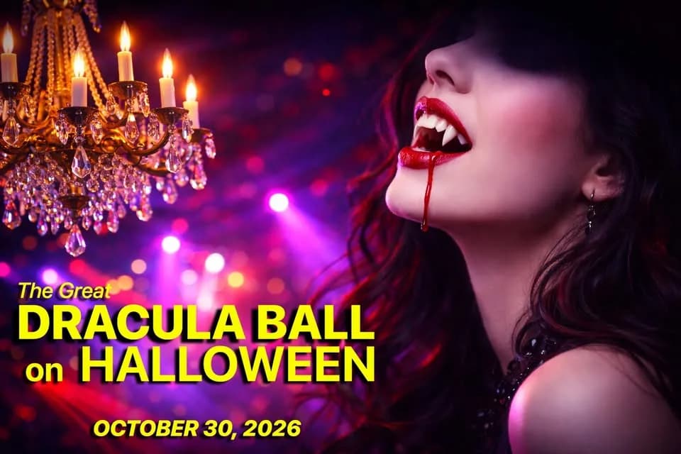 The Great Dracula Ball on Halloween – Imperial Ballroom from Sighisoara Citadel