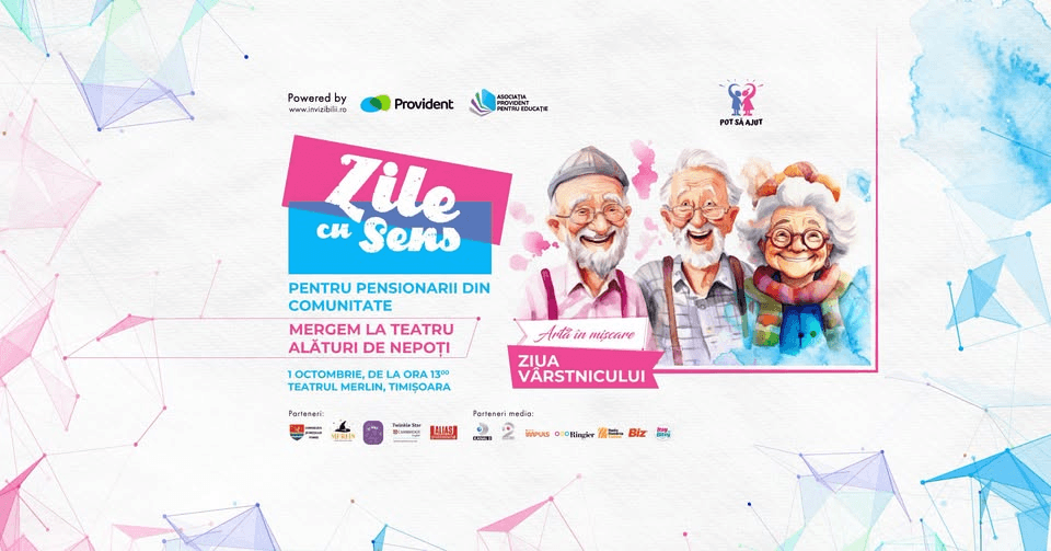 Ziua Vârstnicului @Timișoara • Mergem la teatru alături de nepoți