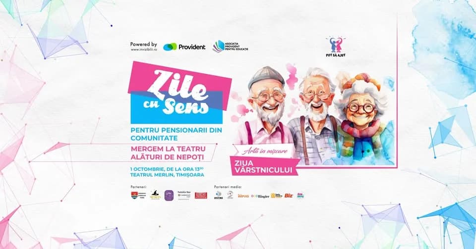 Ziua Vârstnicului @Timișoara • Mergem la teatru alături de nepoți