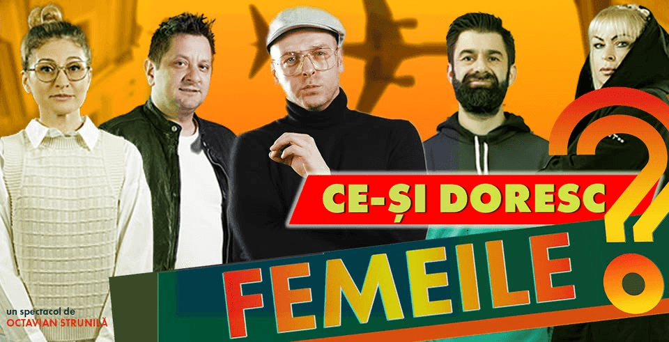”Ce-și Doresc Femeile?” - TEATRUL METRONOM BUCUREȘTI