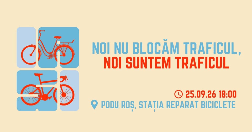 Masa Critică Iași - Septembrie 2026