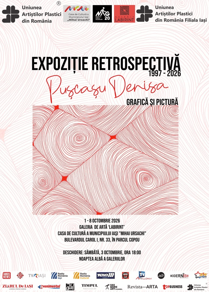 RETROSPECTIVĂ - expoziție personală - PUȘCAȘU DENISA