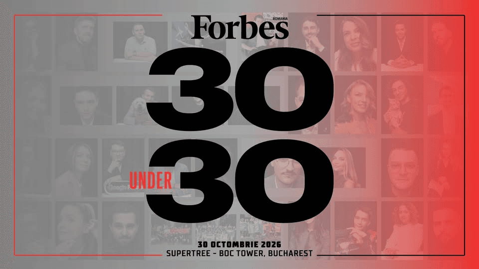 Forbes Romania 30 Under 30 2026 hosted by Supertree