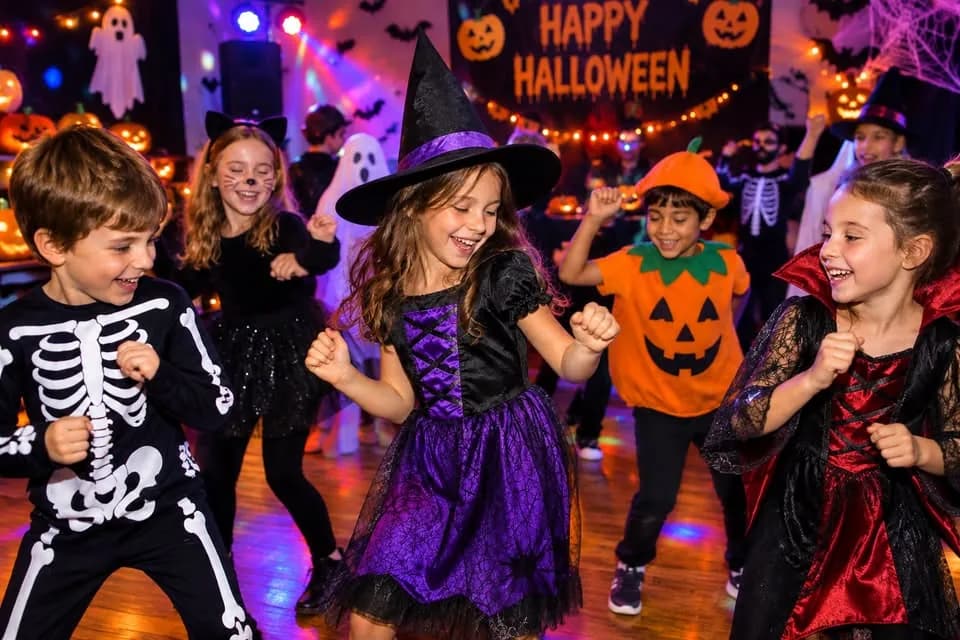 THE BEST HALLOWEEN PARTY DANCE KIDS