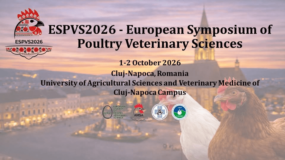 ECPVS2026 - European Symposium of Poultry Veterinary Sciences 2026