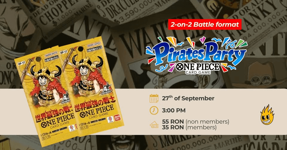 ONE PIECE CARD GAME Pirates Party - 2-on-2 Battle