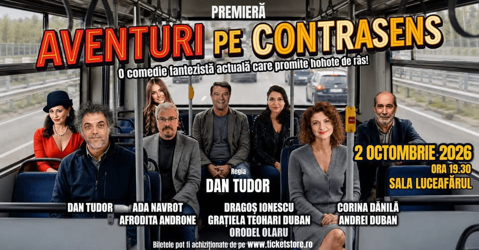 AVENTURI PE CONTRASENS - Sala Luceafarul