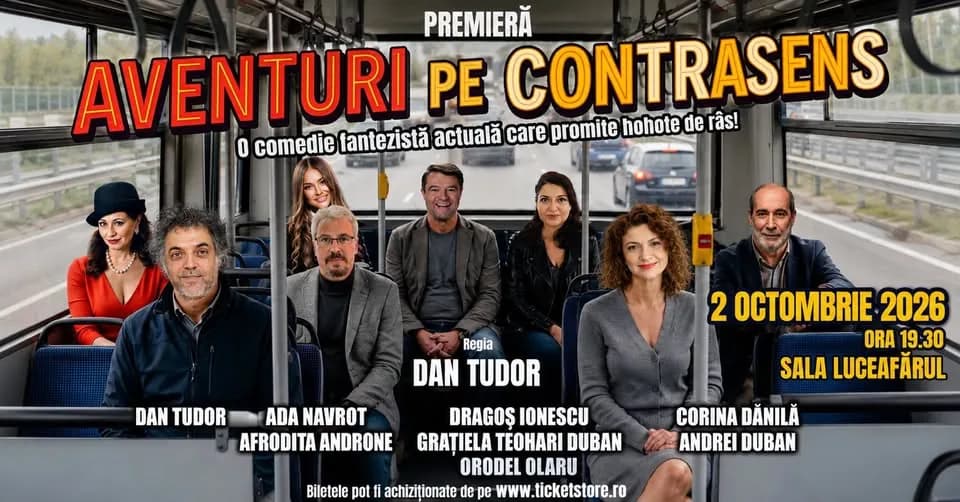 AVENTURI PE CONTRASENS - Sala Luceafarul