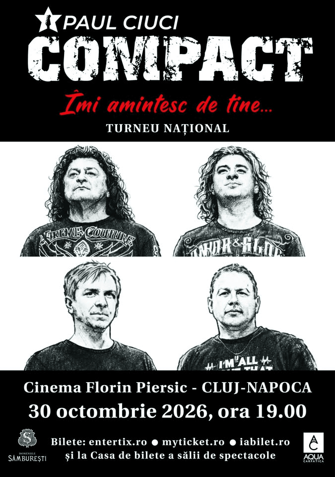 Concert Compact, Cluj-Napoca, Cinéma Florin Piersic