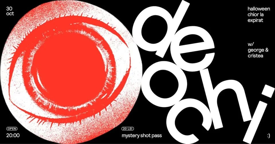 DEOCHI · HALLOWEEN CHIOR LA EXPIRAT · 30.10