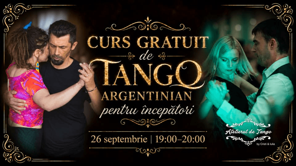 Curs gratuit de tango argentinian