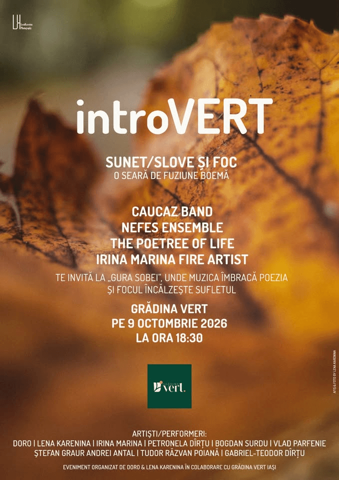introVERT - seară de fuziune artistică