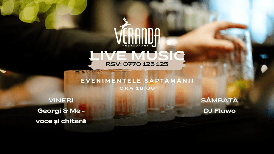 Weekend la Veranda cu Live Music