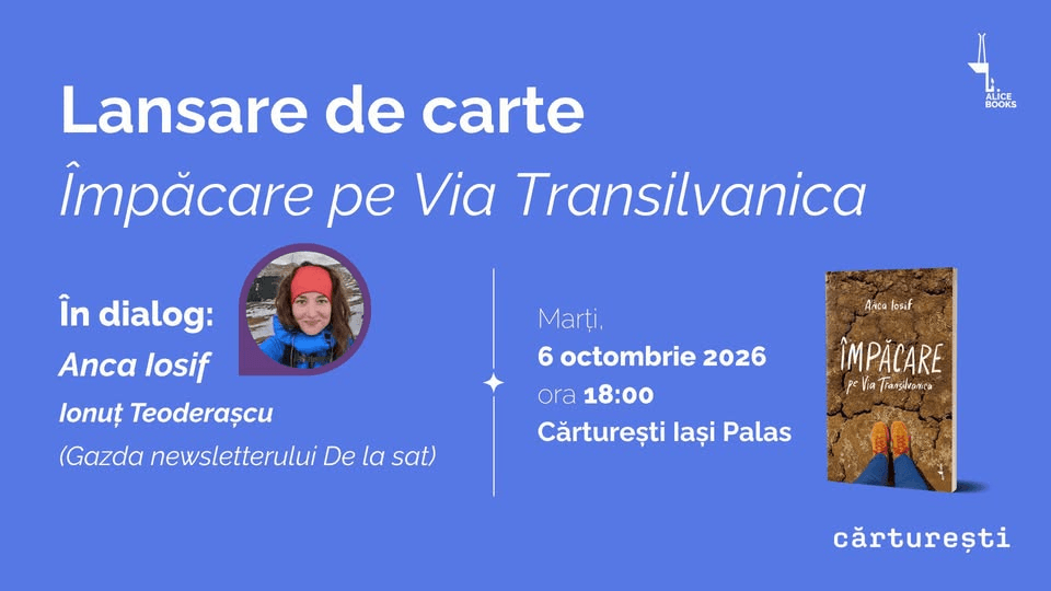 💙 Împăcare pe Via Transilvanica | Anca Iosif la Iași