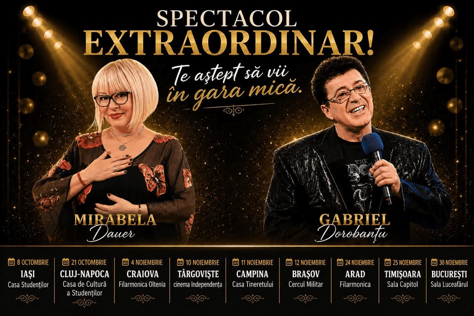 Te astept sa vii in gara mica - Mirabela Dauer & Gabriel Dorobantu - Bucuresti