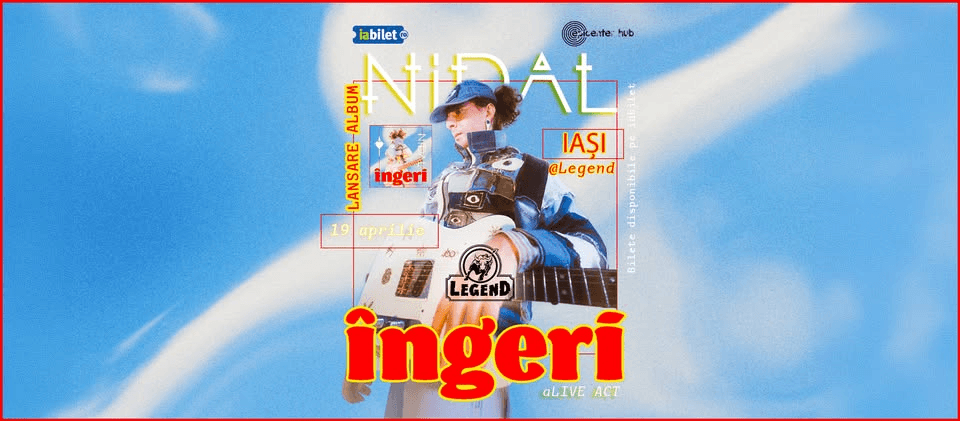 Nidal • Lansare de album: "Îngeri" • Iași • Legend Pub • 11 octombrie