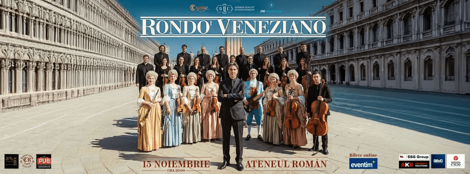 RONDÒ VENEZIANO, ÎN PREMIERĂ ABSOLUTĂ ÎN ROMÂNIA, 15 noiembrie, Ateneul Român
