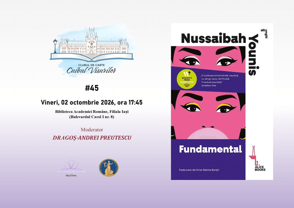 Clubul de carte „Cuibul visurilor” (#45) - „Fundamental” de Nussaibah Younis