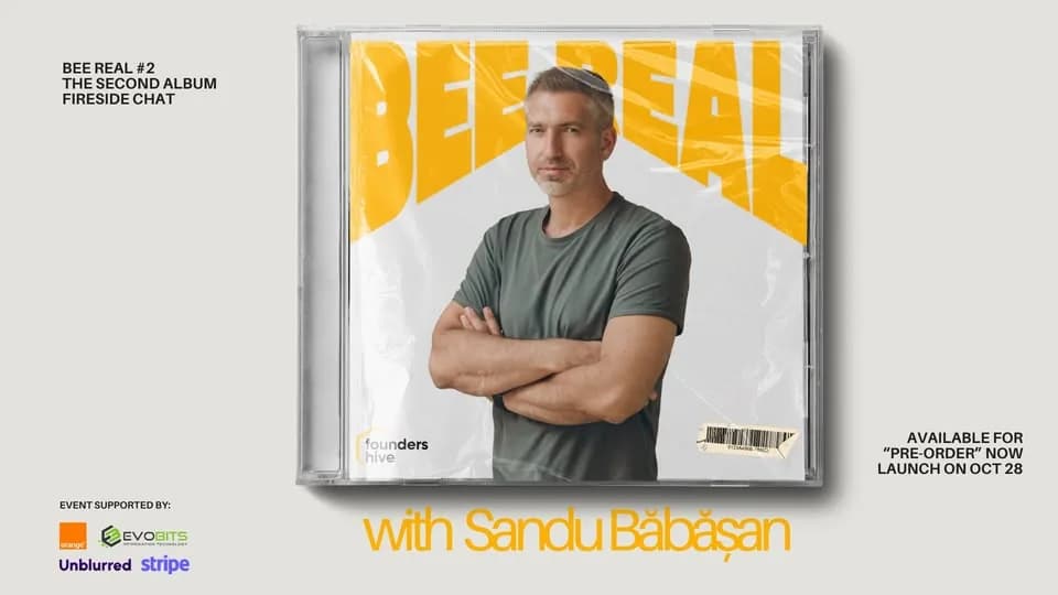 Bee Real #2| Fireside Chat w/ Sandu Băbășan